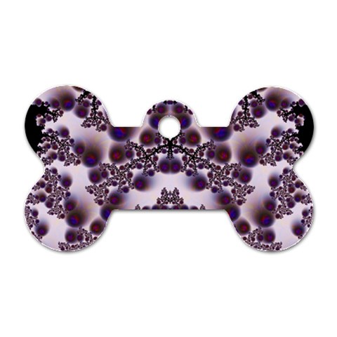 Fractal222 Dog Tag Bone (Two Sides) from Custom Dropshipper Back
