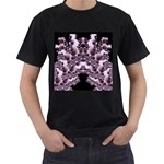 Fractal222 Black T-Shirt