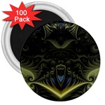 Fractal223 3  Magnet (100 pack)