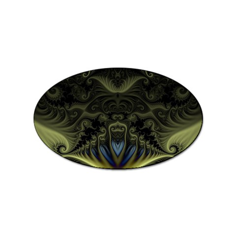 Fractal223 Sticker Oval (10 pack) from Custom Dropshipper Front