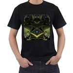 Fractal223 Black T-Shirt