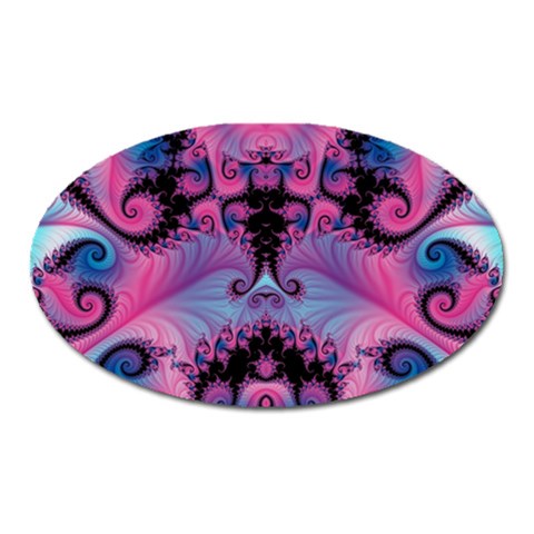 Fractal224 Magnet (Oval) from Custom Dropshipper Front