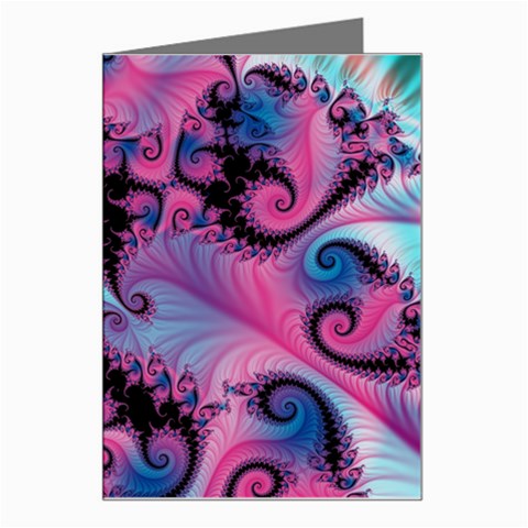 Fractal224 Greeting Card from Custom Dropshipper Left