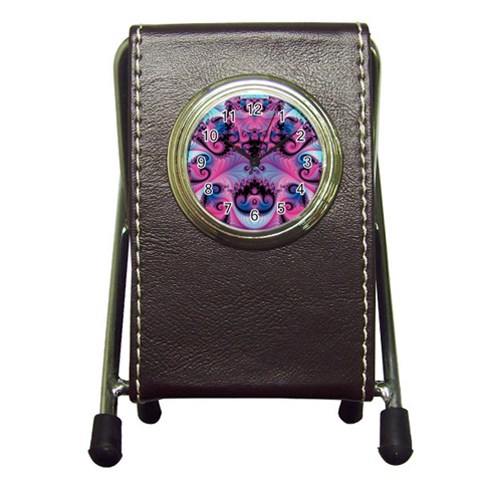Fractal224 Pen Holder Desk Clock from Custom Dropshipper Front