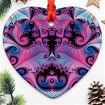Fractal224 Heart Ornament (Two Sides)
