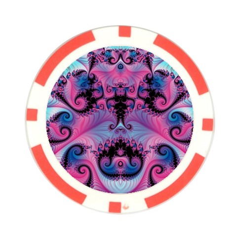 Fractal224 Poker Chip Card Guard from Custom Dropshipper Front