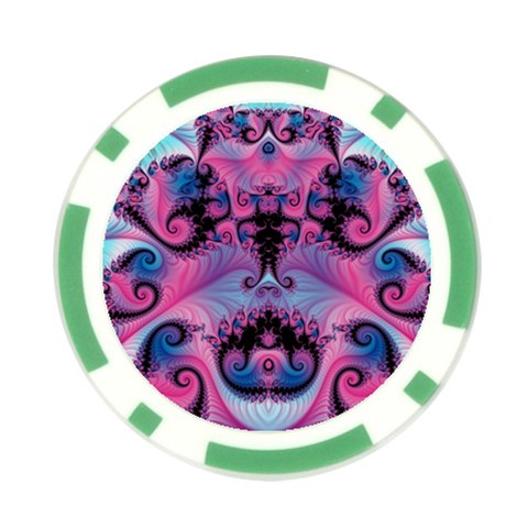 Fractal224 Poker Chip Card Guard from Custom Dropshipper Front