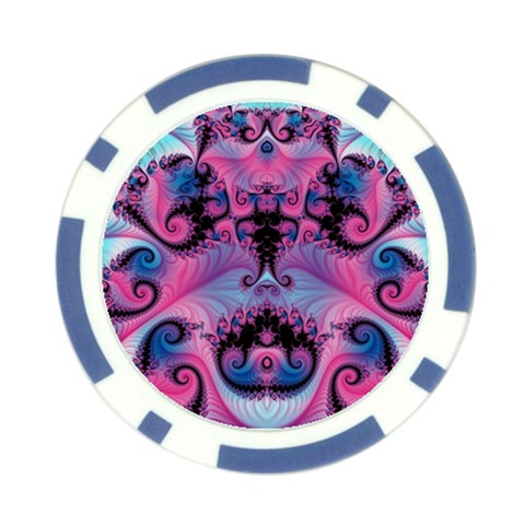 Fractal224 Poker Chip Card Guard from Custom Dropshipper Front