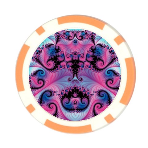 Fractal224 Poker Chip Card Guard from Custom Dropshipper Front