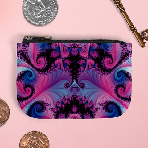Fractal224 Mini Coin Purse from Custom Dropshipper Front