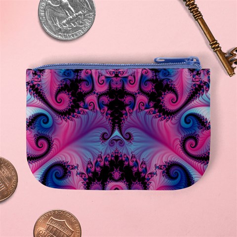 Fractal224 Mini Coin Purse from Custom Dropshipper Back