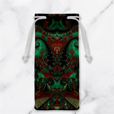 Fractal225 Jewelry Bag from Custom Dropshipper Back