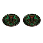 Fractal225 Cufflinks (Oval)