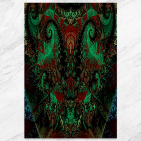 Fractal225 Canvas 12  x 18  from Custom Dropshipper 11.88 x17.36  Canvas - 1