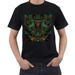 Fractal225 Black T-Shirt