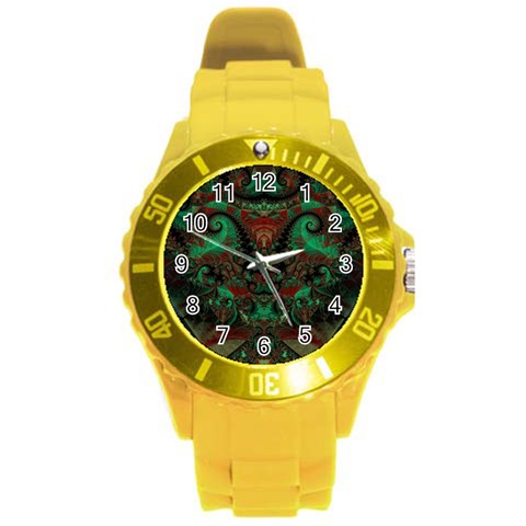 Fractal225 Round Plastic Sport Watch Large from Custom Dropshipper Front