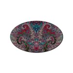 Fractal226 Sticker Oval (10 pack)