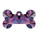 Fractal229 Dog Tag Bone (One Side)