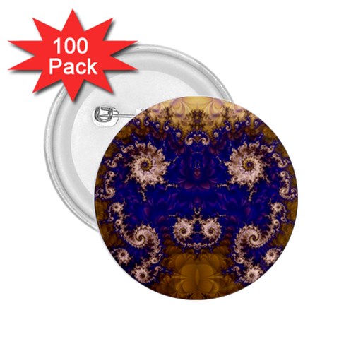 Fractal237 2.25  Button (100 pack) from Custom Dropshipper Front