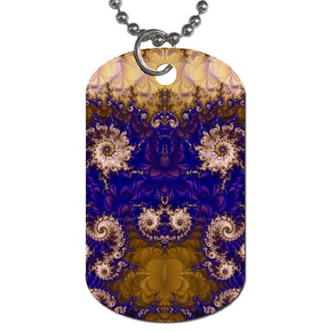 Fractal237 Dog Tag (Two Sides) from Custom Dropshipper Front