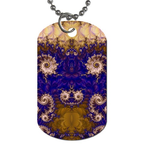 Fractal237 Dog Tag (Two Sides) from Custom Dropshipper Back