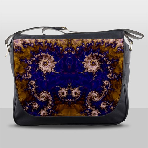 Fractal237 Messenger Bag from Custom Dropshipper Front