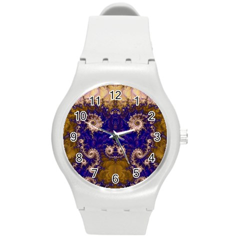 Fractal237 Round Plastic Sport Watch Medium from Custom Dropshipper Front