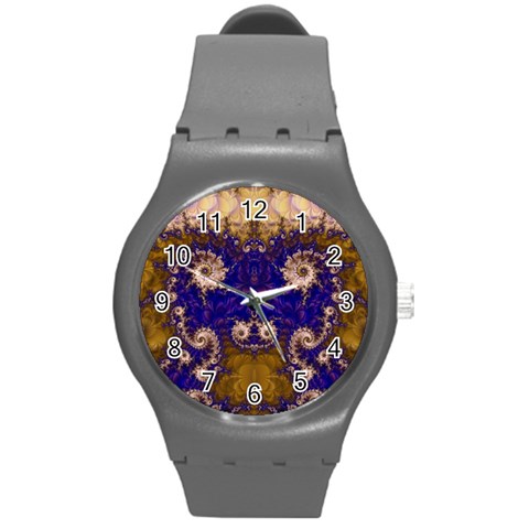 Fractal237 Round Plastic Sport Watch Medium from Custom Dropshipper Front