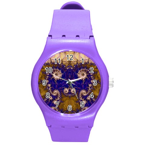 Fractal237 Round Plastic Sport Watch Medium from Custom Dropshipper Front