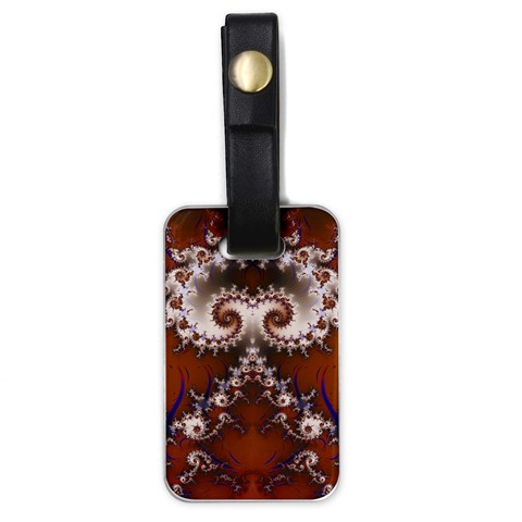 Fractal238 Luggage Tag (one side) from Custom Dropshipper Front