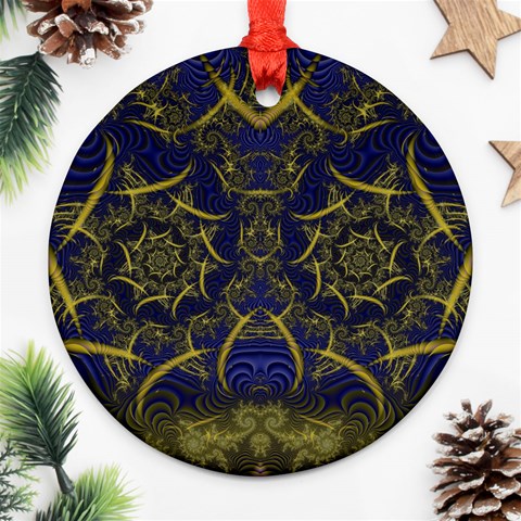 Fractal239 Ornament (Round) from Custom Dropshipper Front