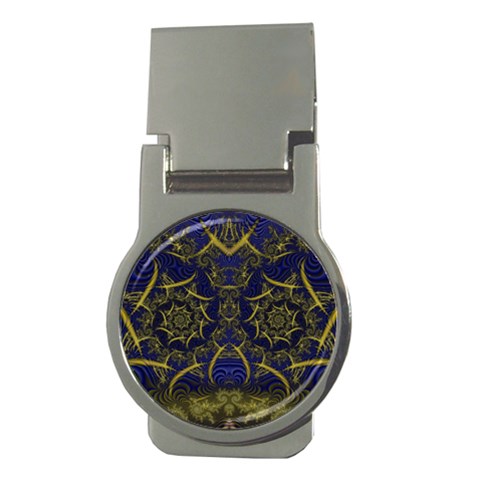 Fractal239 Money Clip (Round) from Custom Dropshipper Front