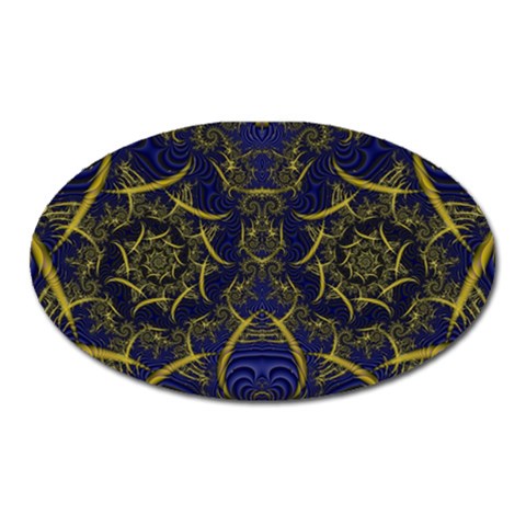 Fractal239 Magnet (Oval) from Custom Dropshipper Front
