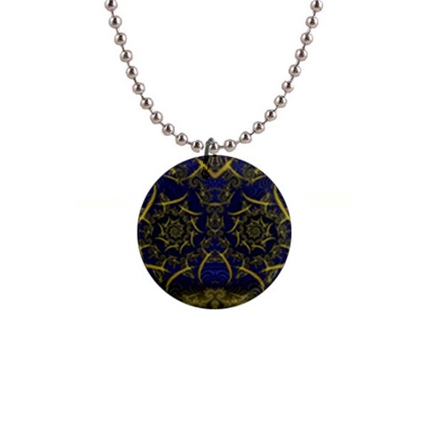Fractal239 1  Button Necklace from Custom Dropshipper Front