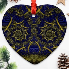 Fractal239 Heart Ornament (Two Sides) from Custom Dropshipper Front