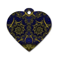 Fractal239 Dog Tag Heart (Two Sides) from Custom Dropshipper Back