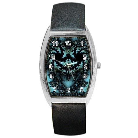 Fractal240 Barrel Style Metal Watch from Custom Dropshipper Front