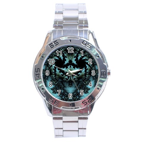 Fractal240 Stainless Steel Analogue Men’s Watch from Custom Dropshipper Front