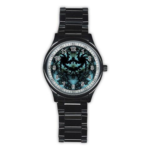 Fractal240 Men s Stainless Steel Round Dial Analog Watch from Custom Dropshipper Front
