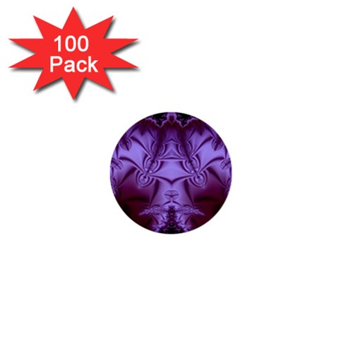 Fractal241 1  Mini Button (100 pack)  from Custom Dropshipper Front
