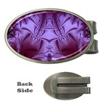 Fractal241 Money Clip (Oval)