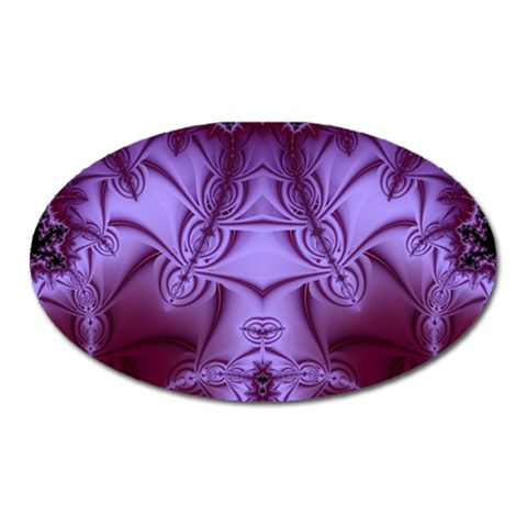 Fractal241 Magnet (Oval) from Custom Dropshipper Front