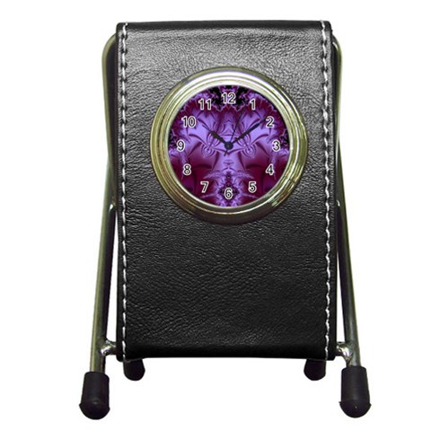 Fractal241 Pen Holder Desk Clock from Custom Dropshipper Front
