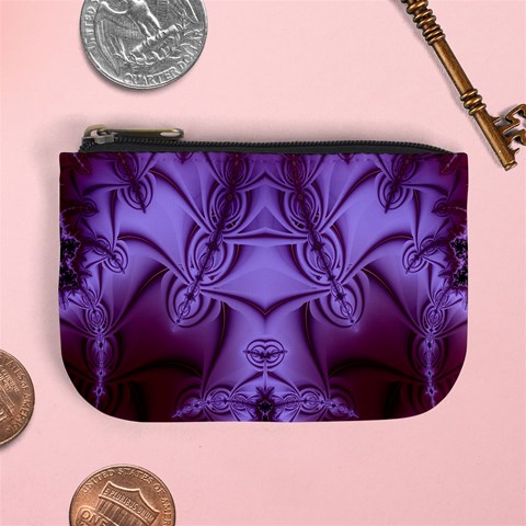 Fractal241 Mini Coin Purse from Custom Dropshipper Front