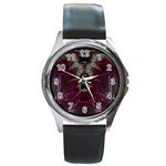 Fractal242 Round Metal Watch