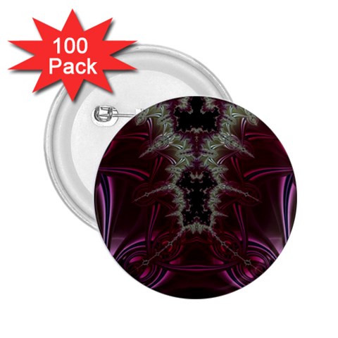 Fractal242 2.25  Button (100 pack) from Custom Dropshipper Front