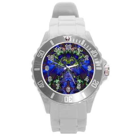 Fractal244 Round Plastic Sport Watch Large from Custom Dropshipper Front