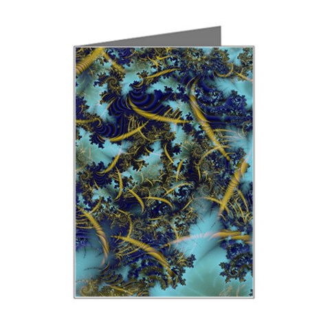 Fractal245 Mini Greeting Card from Custom Dropshipper Left