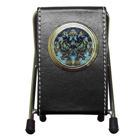 Fractal245 Pen Holder Desk Clock from Custom Dropshipper Front