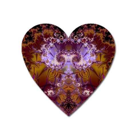Fractal246 Magnet (Heart) from Custom Dropshipper Front